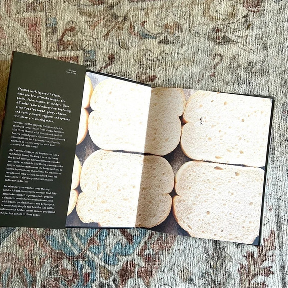 Brand New Perfect Panini Hardback Cookbook Kitchen Gourmet Foodie Recipe - Picture 4 of 5